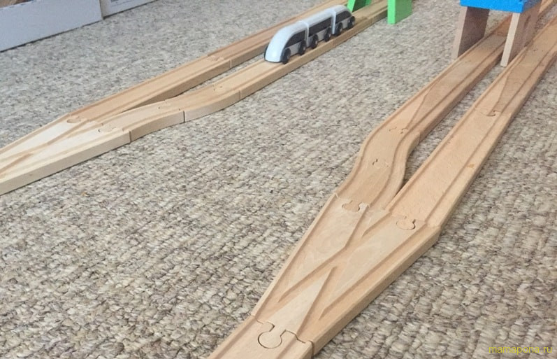 Деревянная железная дорога LILLABO от IKEA