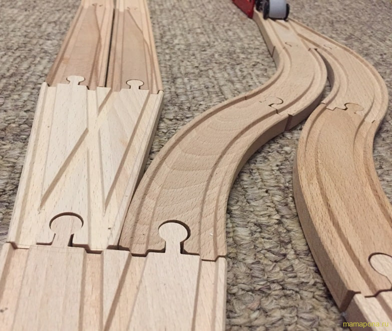 Деревянная железная дорога LILLABO от IKEA