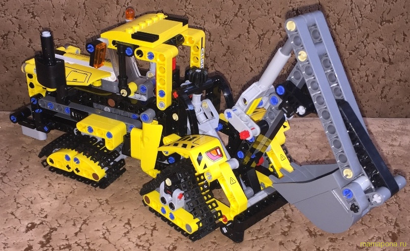 Lego 42121 - бульдозер с ковшом