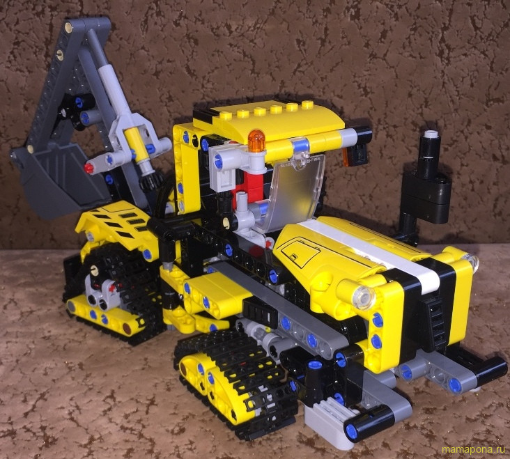 Lego 42121 - бульдозер с ковшом