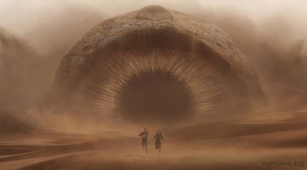 Шаи-Хулуд - песчаный червь из фильма "Дюна"
