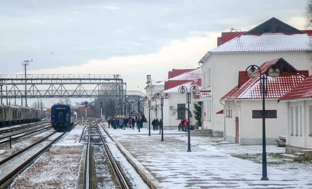 Залізничний вокзал станції Ромни Залізничний вокзал станції Ромни
